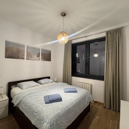 Na Vodi Waterfront - 23th Floor, Great View Belgrad