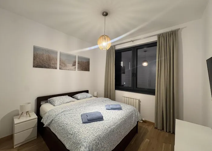 Na Vodi Waterfront - 23th Floor, Great View Belgrad